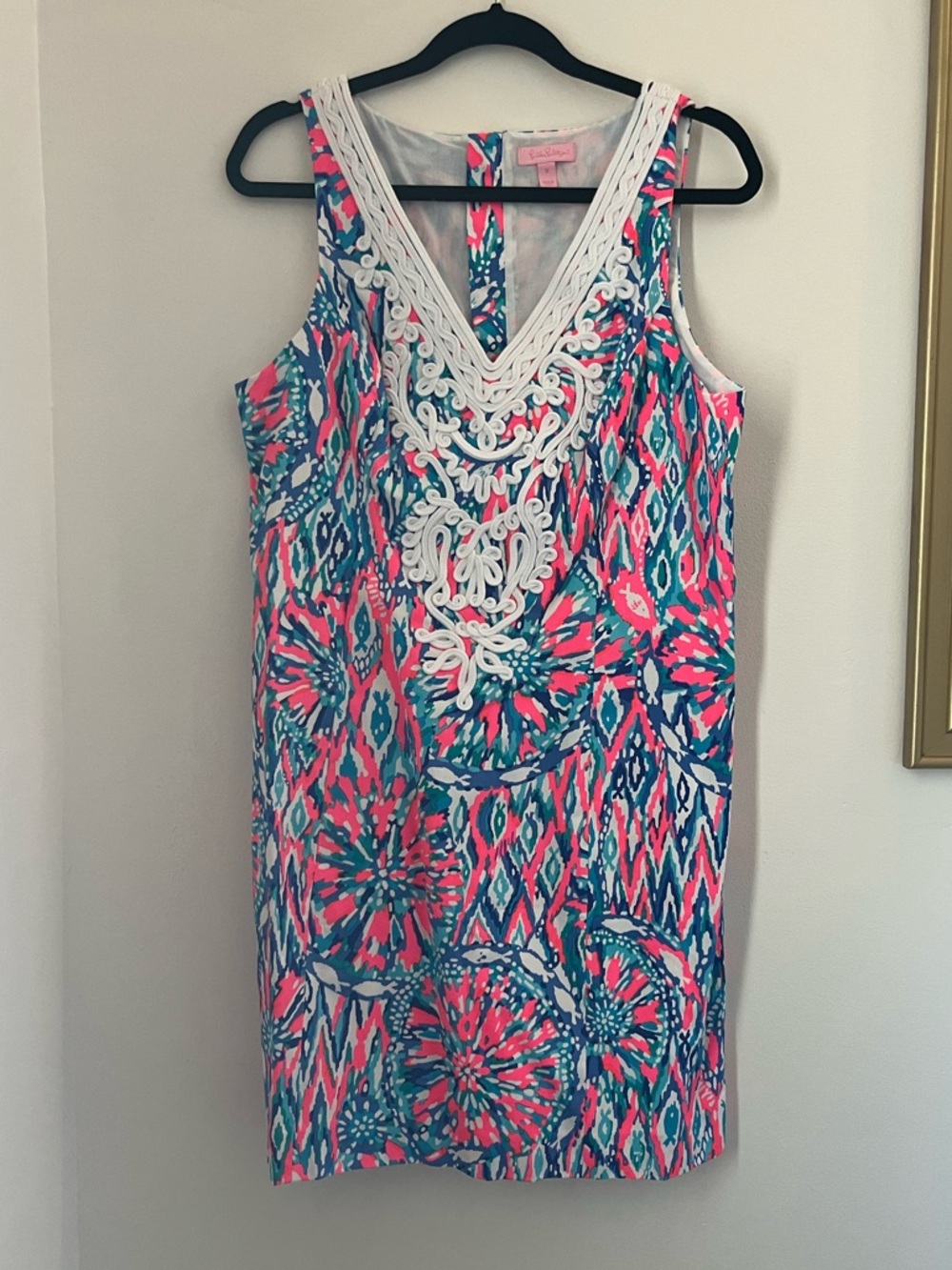 NWOT Lilly Pulitzer Gabby Dress Size 12  Tiki Pink